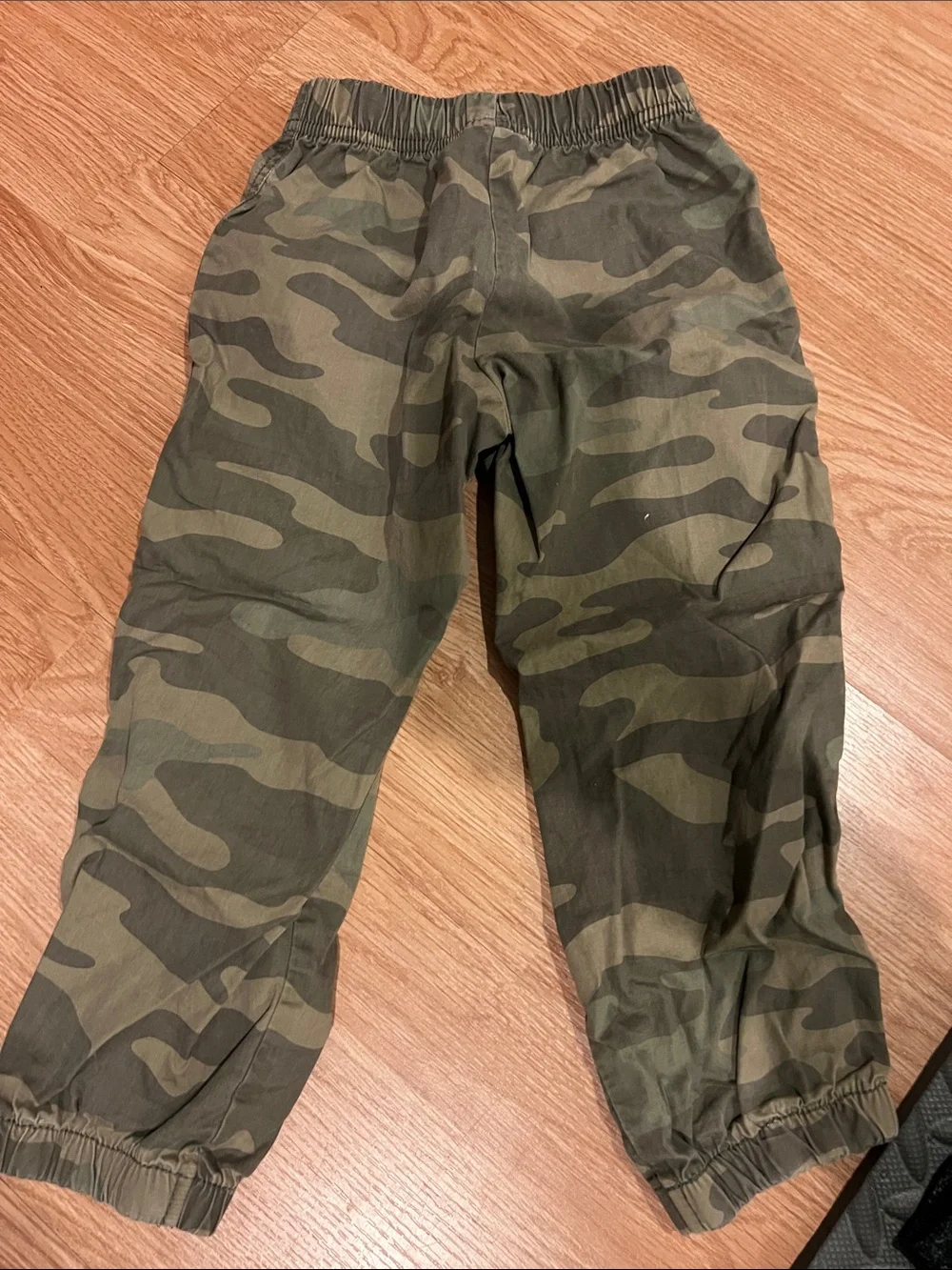 Carter's Boys Camo Joggers - Olive & Dark Green